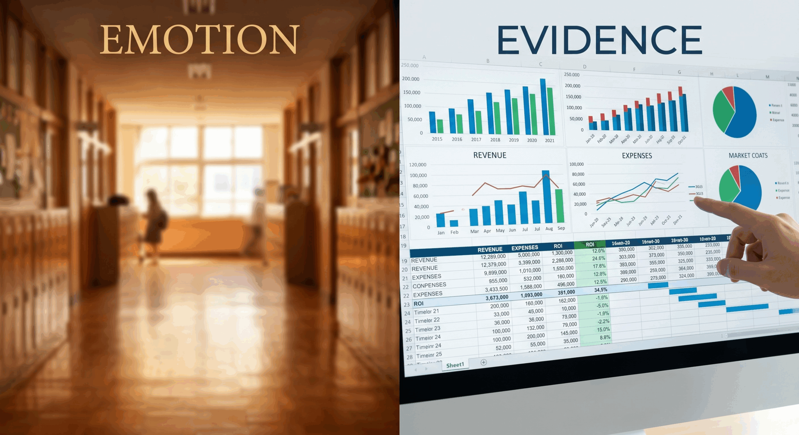Comparison between emotional school choices and data-driven school due diligence
